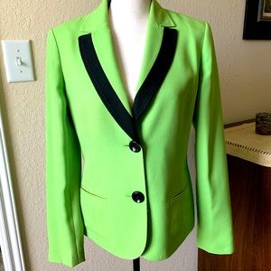 Lime Green Le Suit Jacket! Size 6